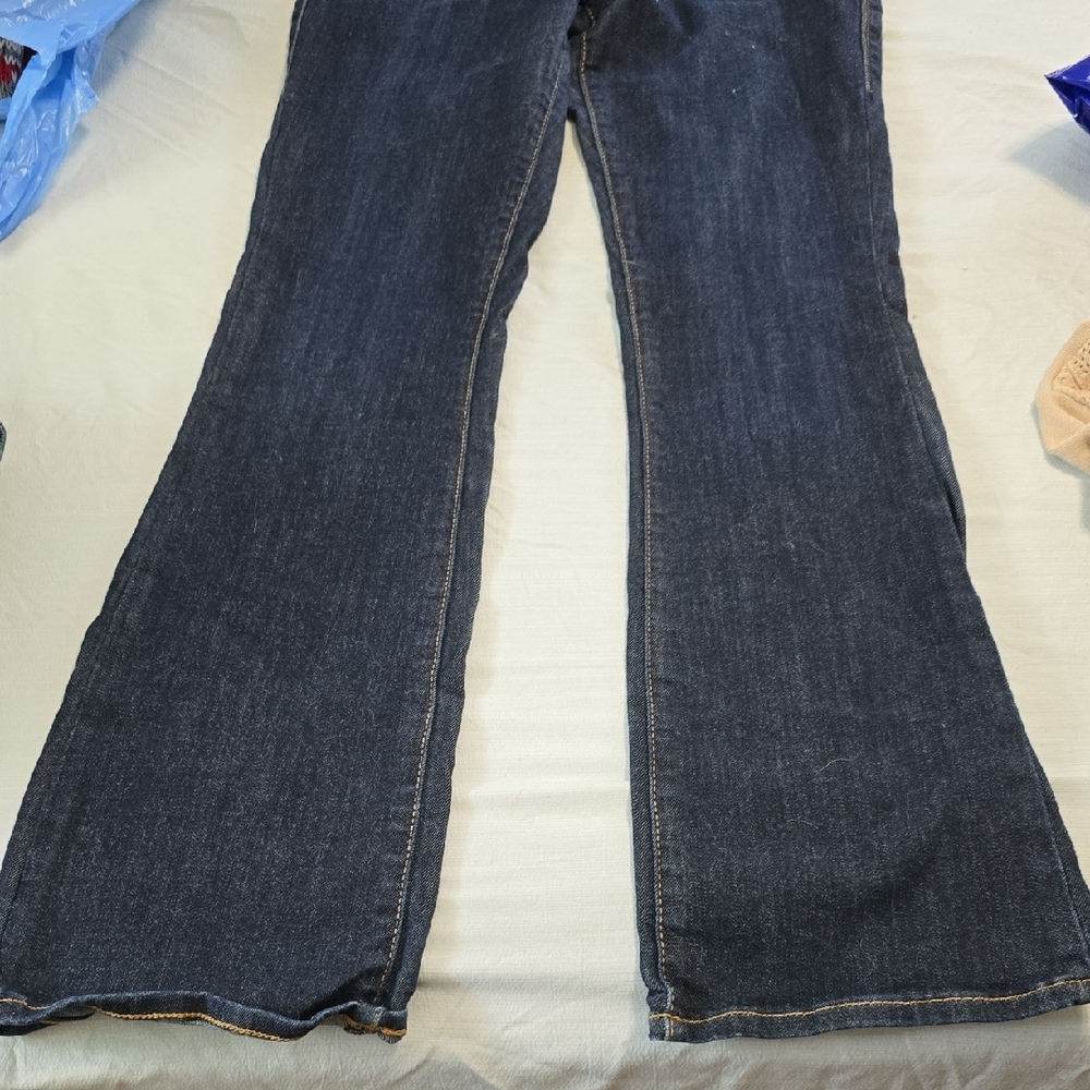 Rock & Republic Blue Jeggings Elastic Waistband - Picture 2 of 7